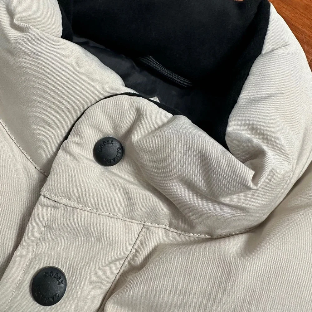 Canada Goose White Puffer Vest